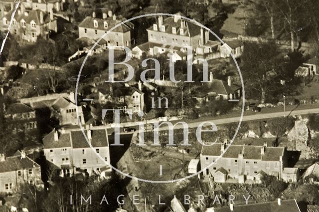 Aerial view of Claverton Down, Bath c.1950 - detail