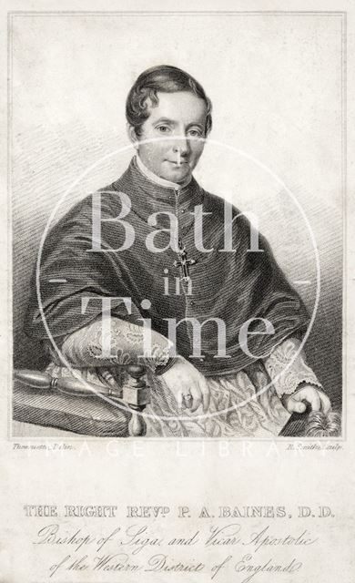 The Right Revd. P.A. Baines, D.D. (1786-1843) 1844