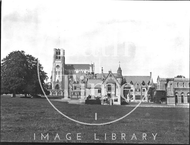 Downside Abbey, Stratton-on-the-Fosse, Somerset c.1900