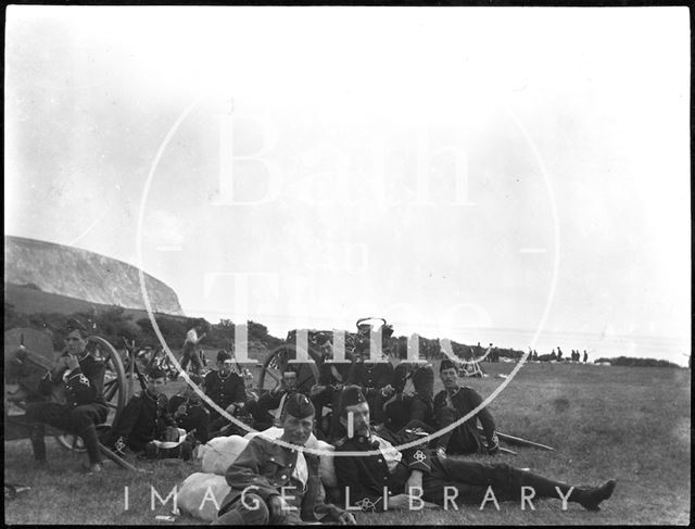 Camp life, Ballard Down, Dorset c.1900