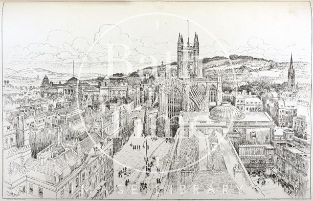 View of the City of Bath 1896