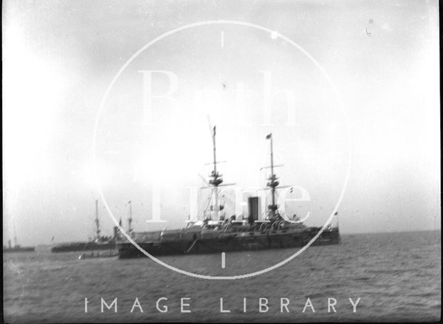 An unidentified steamship c.1900