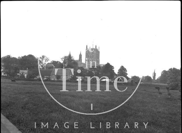 Tewkesbury Abbey c.1900