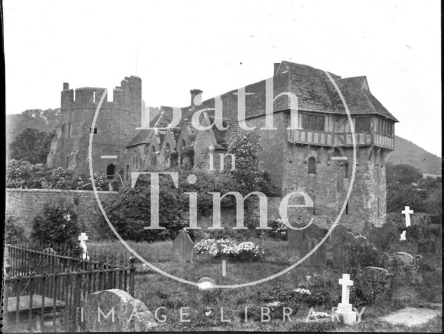 Stokesay Castle, Shropshire c.1900