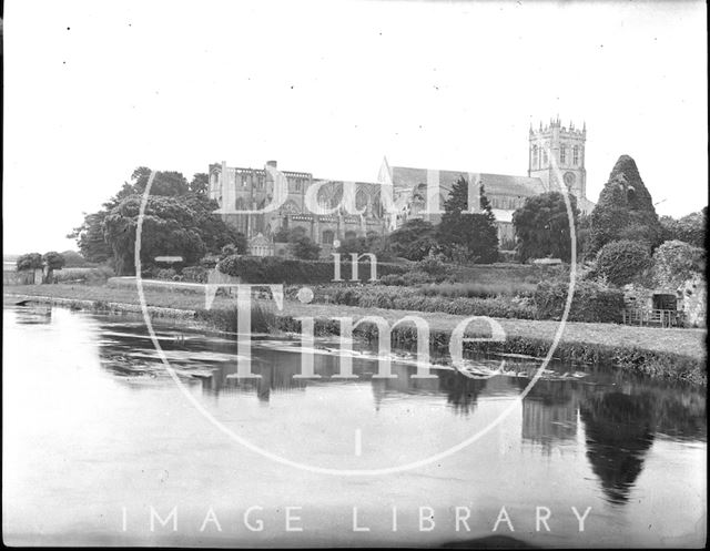 Christchurch Priory, Hampshire c.1900