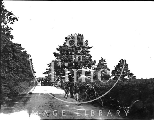 Army Cyclist Corps on exercise c.1900