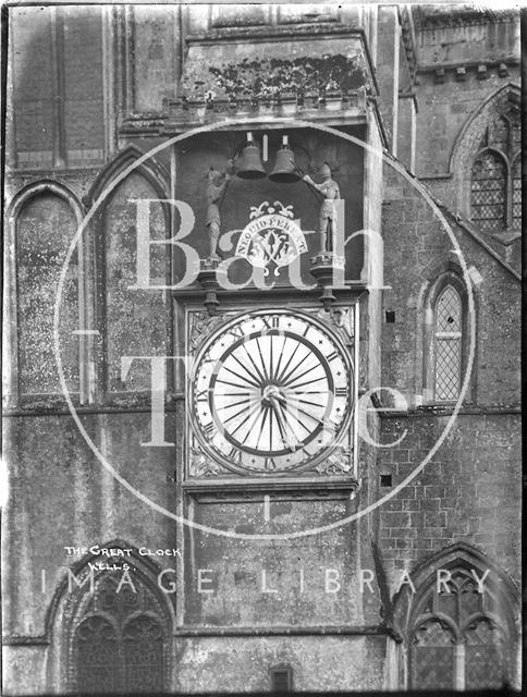 The Great Clock, Wells Cathedral, Somerset c.1937