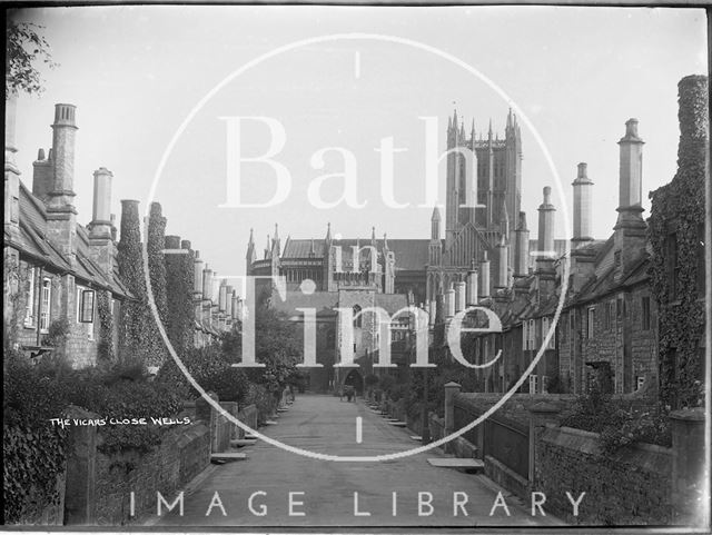 The Vicar's Close, Wells, Somerset c.1930