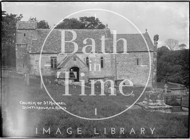 St. Michael's Church, Duntisbourne Rouse, Gloucestershire c.1930