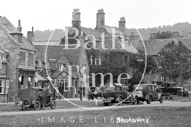 Broadway, Worcestershire c.1930 - detail