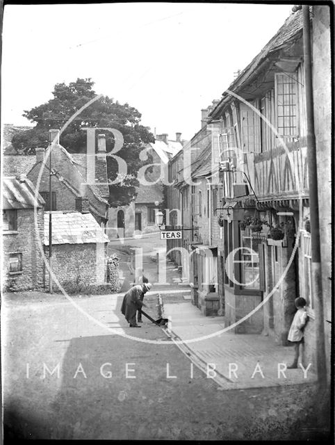 Tearooms, Northleach, Gloucestershire c.1935