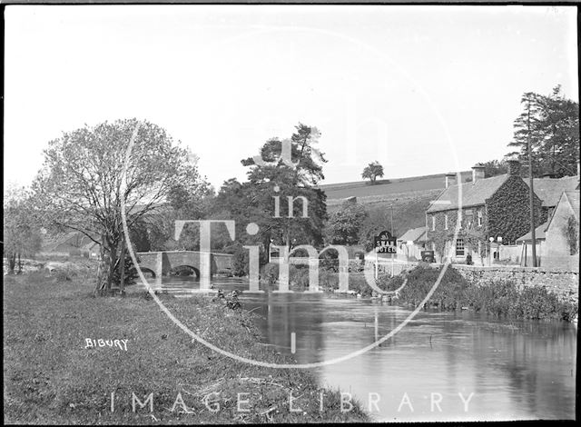 The Swan Hotel, Bibury, Oxfordshire c.1930