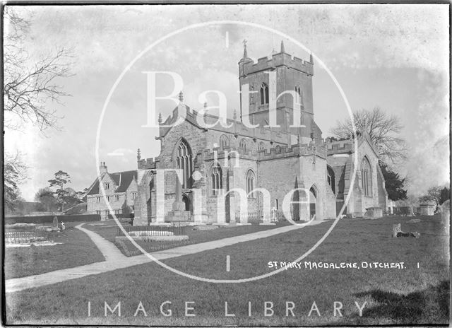 St. Mary Magdalene Church, Ditcheat near Shepton Mallet, Somerset No. 1 c.1936