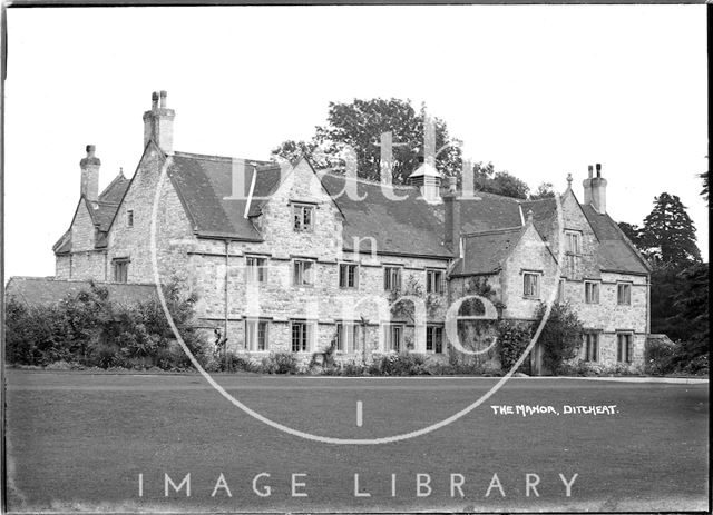 The Manor, Ditcheat near Shepton Mallet, Somerset c.1936