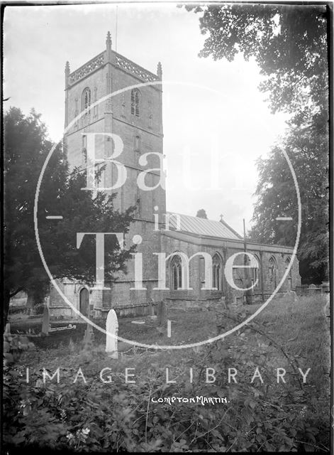 St. Michael's Church, Compton Martin, Somerset c.1935