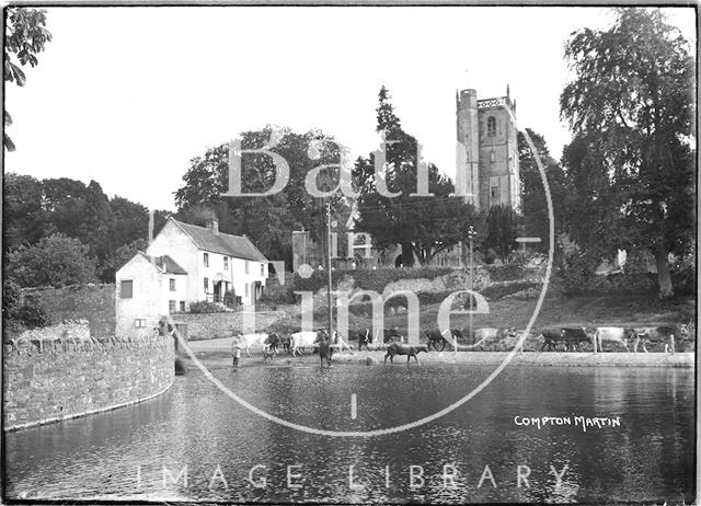 Village Scene, Compton Martin, Somerset c.1935