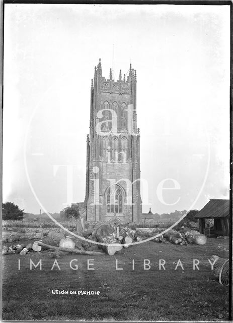 St. Giles's Church, Leigh-on-Mendip, Somerset c.1920