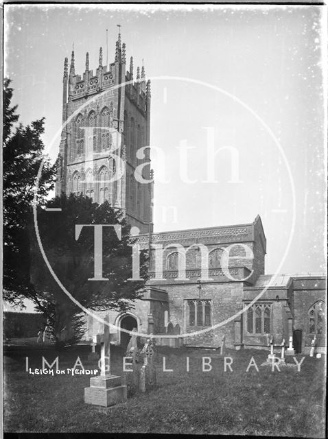 St. Giles's Church, Leigh-on-Mendip, Somerset c.1920