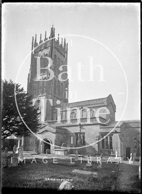 St. Giles's Church, Leigh-on-Mendip, Somerset 1935