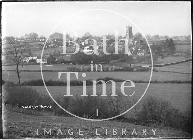 View of Leigh-on-Mendip, Somerset 1935