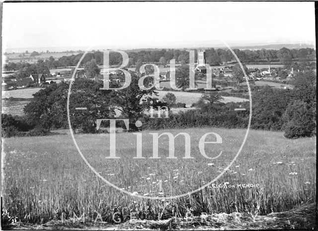 View of Leigh-on-Mendip, Somerset 1935