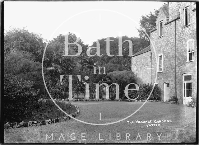 The Vicarage Gardens, Yatton, Somerset c.1930