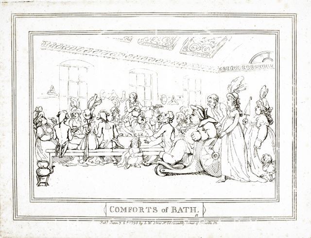 Comforts of Bath, Plate 11 1798