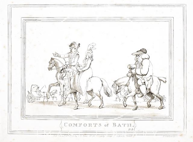 Comforts of Bath, Plate 5 1798