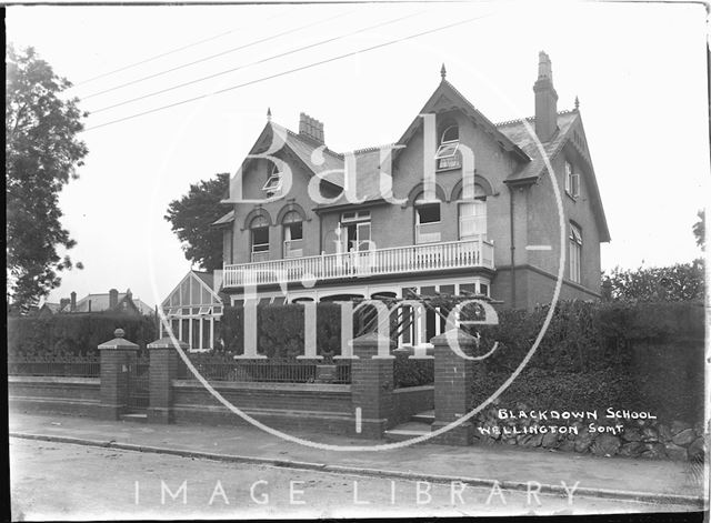 Blackdown School, Wellington, Somerset 1932