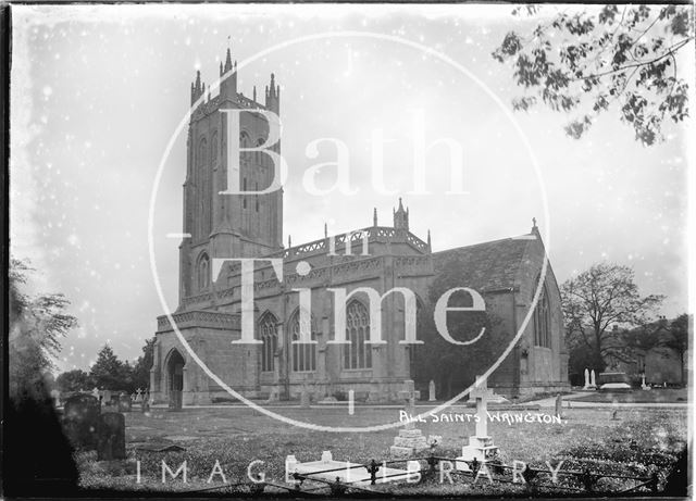 All Saints' Church, Wrington, Somerset 1935