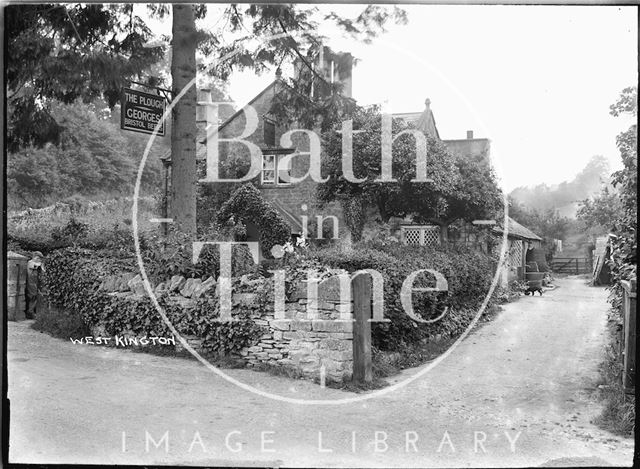 The Plough Inn, West Kington, Wiltshire c.1930