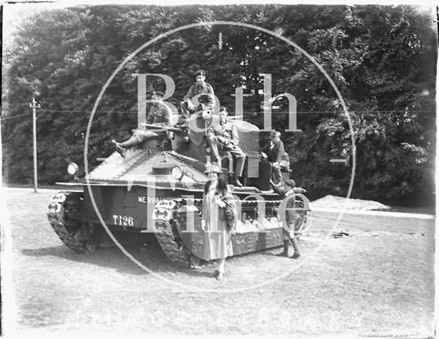 Tank, Camp Officers Training Camp, Tidworth, Wiltshire 1927