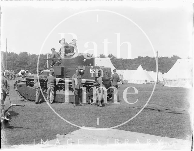 Tank, Camp Officers Training Camp, Tidworth, Wiltshire 1927