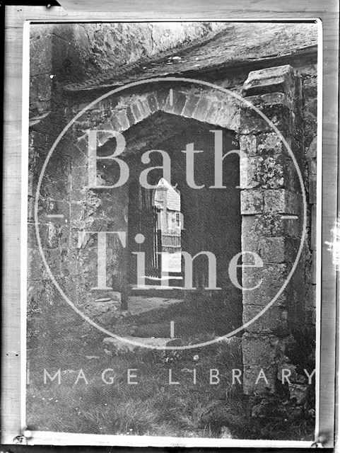 Doorway, Cleeve Abbey near Washford, Somerset c.1920