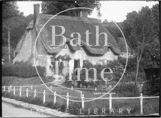 Thatched cottage, West Lavington, Wiltshire c.1930