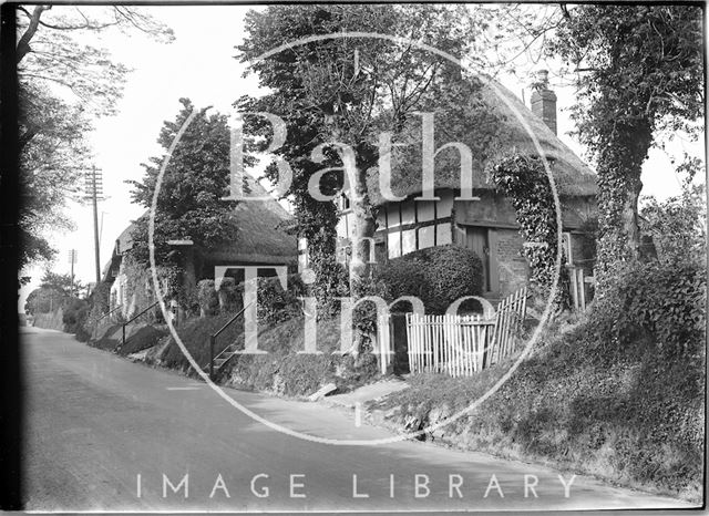 Thatched cottage, Burbage, Wiltshire c.1930