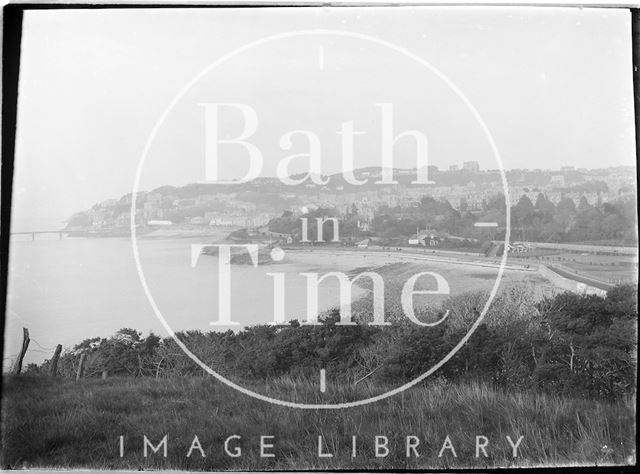 View of Clevedon and pier, Somerset c.1930