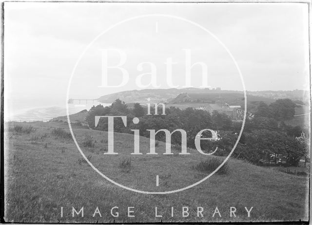 View of Clevedon and pier, Somerset c.1930