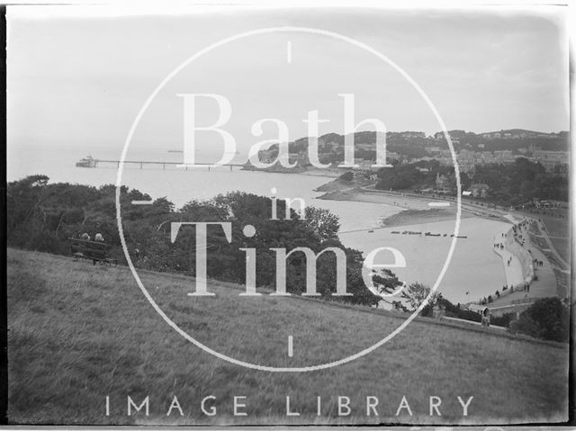 View of Clevedon and pier, Somerset c.1930