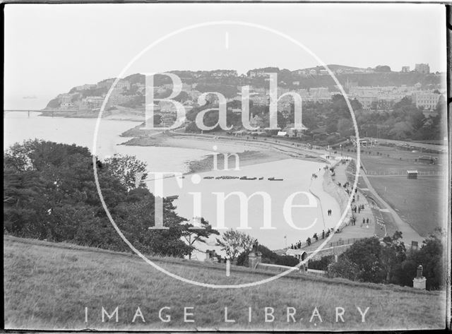 View of Clevedon and pier, Somerset c.1930