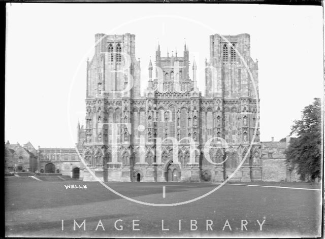 Wells Cathedral, Somerset c.1930