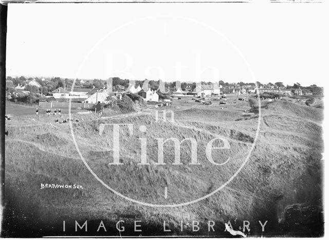 Berrow on Sea near Brean, Somerset c.1935