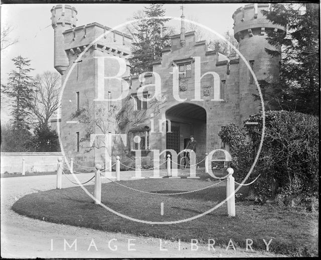 Bath Lodge, gateway near Farleigh Hungerford, Somerset c.1910