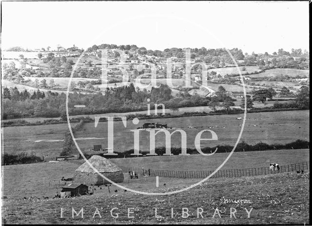 View of Holcombe, Somerset 1938