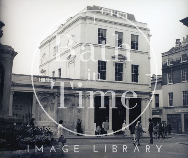 The newly built Roman Baths shop and offices, Bath c.1973