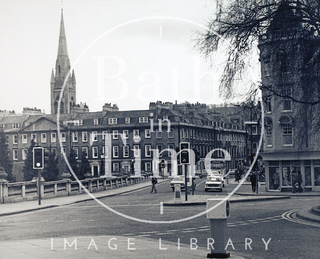 Grand Parade and North Parade, Bath c.1973