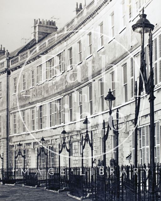 Lansdown Crescent, Bath c.1973