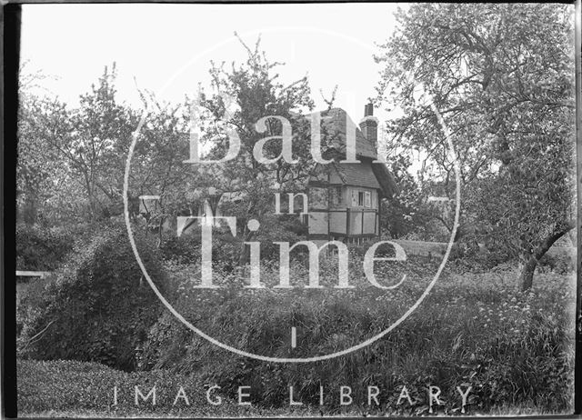 An unidentified timber framed house, possibly East Hagbourne, Oxfordshire c.1930