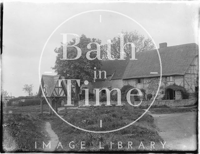 Timber framed house, Fernham, Oxfordshire c.1930