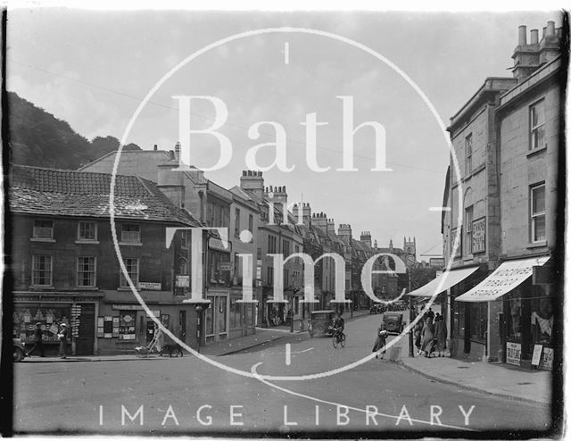 Claverton Street, Widcombe and Post Office, Bath c.1930